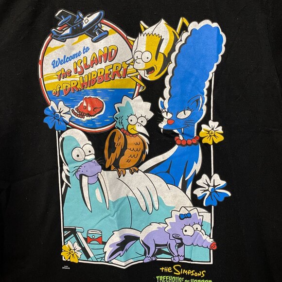 The Simpsons The Island Of Dr. Hibbert Treehouse Of Horror T-Shirt large - Picture 2 of 4